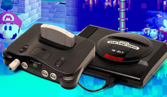 Best retro gaming consoles to collect in 2026 featuring classic Nintendo, Sony PlayStation, and SEGA systems.