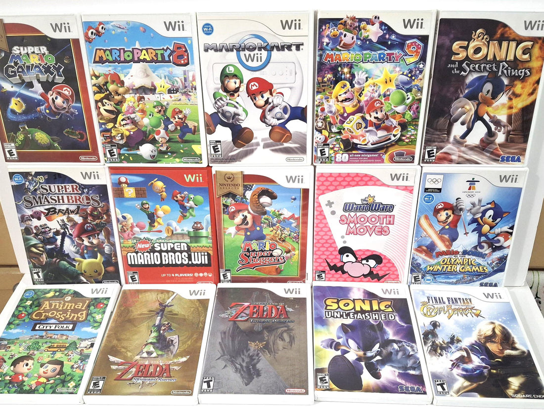 “Best Nintendo Wii games of all time – Retros.ae list graphic”