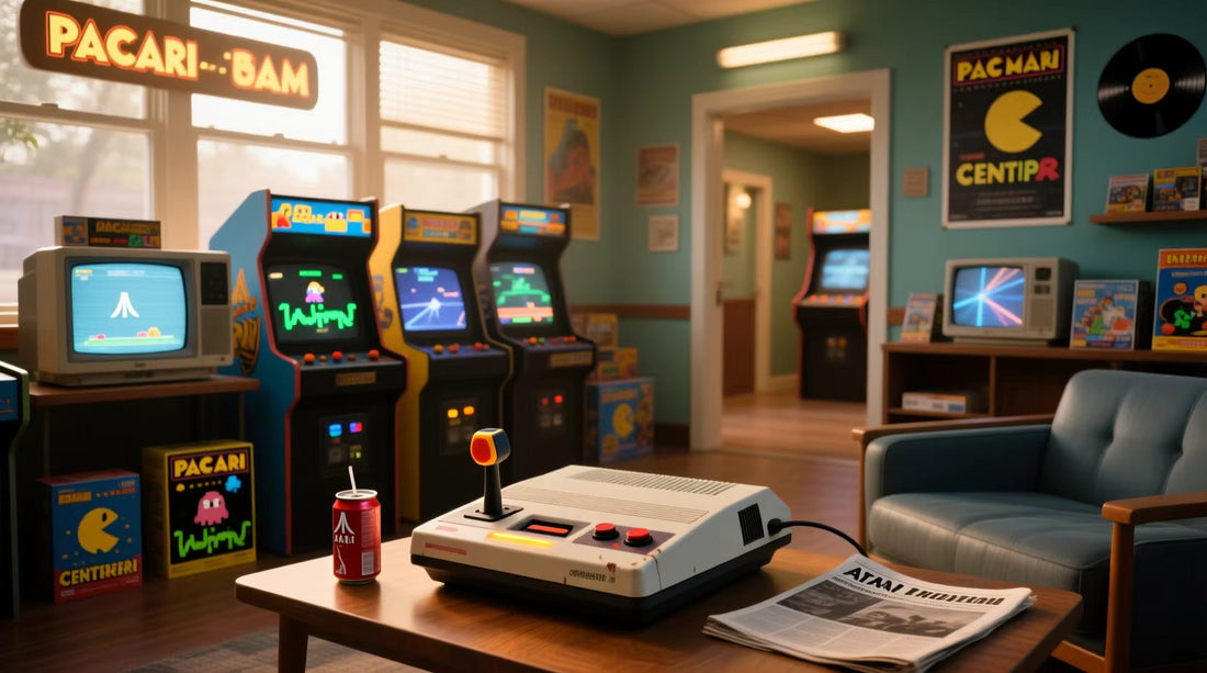 Retro video game collection featuring classic Nintendo, PlayStation, SEGA, and handheld games used to explain common collecting myths and facts.