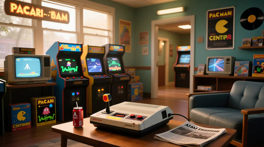 Retro video game collection featuring classic Nintendo, PlayStation, SEGA, and handheld games used to explain common collecting myths and facts.