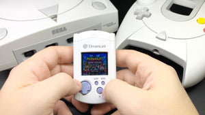 Sega Dreamcast VMU memory card with screen