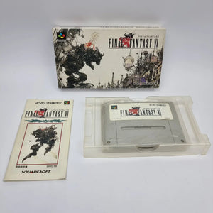 Authentic Final Fantasy VI Super Famicom cartridge available at Retros.ae UAE