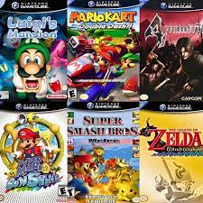 Collection of Nintendo GameCube game discs available at Retros.ae in the UAE