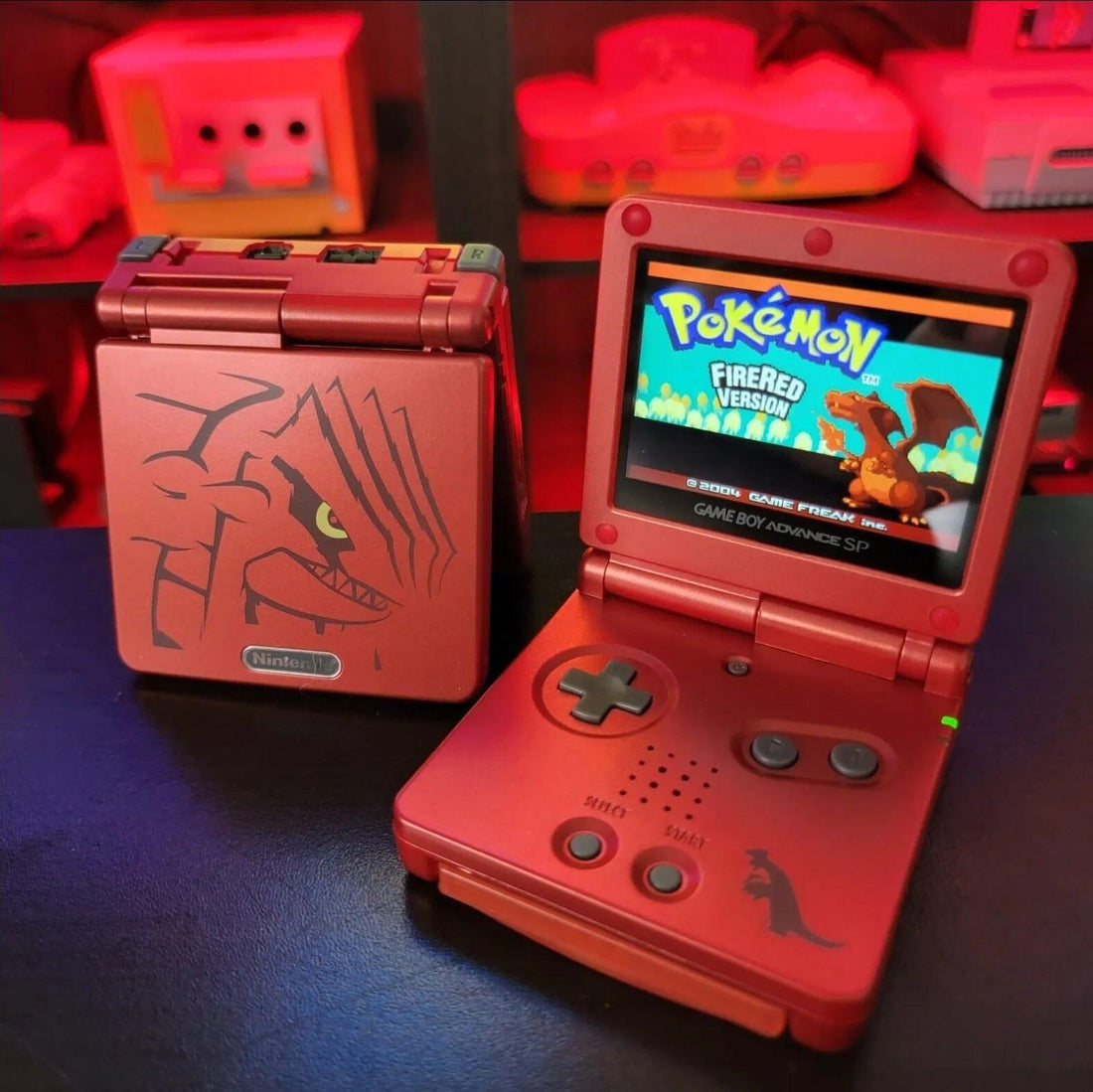 Pokémon edition Game Boy Advance SP handhelds