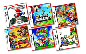 Nintendo DS racing games and classic handheld gaming cartridges