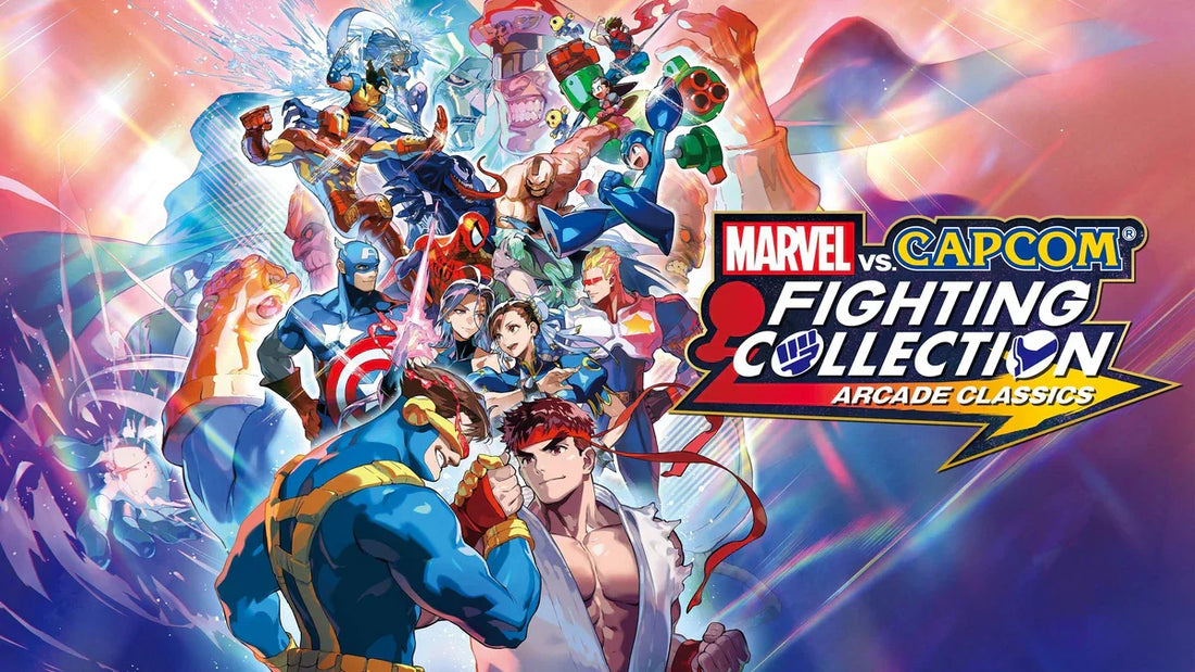 Marvel vs Capcom arcade cabinet representing Capcom’s crossover fighting game era
