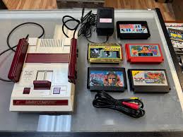Collection of Nintendo Famicom game cartridges available at Retros.ae in the UAE
