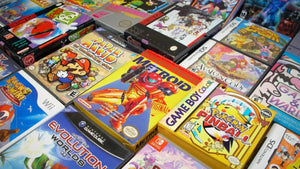 Collection of NES SNES N64 Nintendo retro games