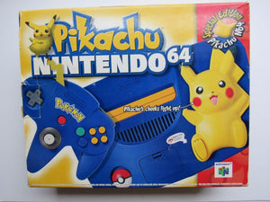 Limited edition Pikachu Nintendo 64 console