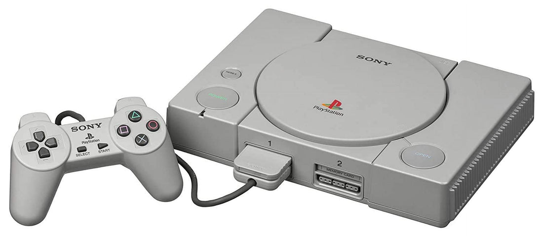 Sony PlayStation 1 console with controller
