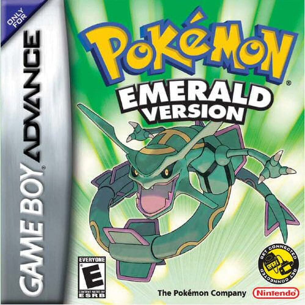 Authentic Pokémon Emerald Game Boy Advance cartridge available at Retros.ae UAE