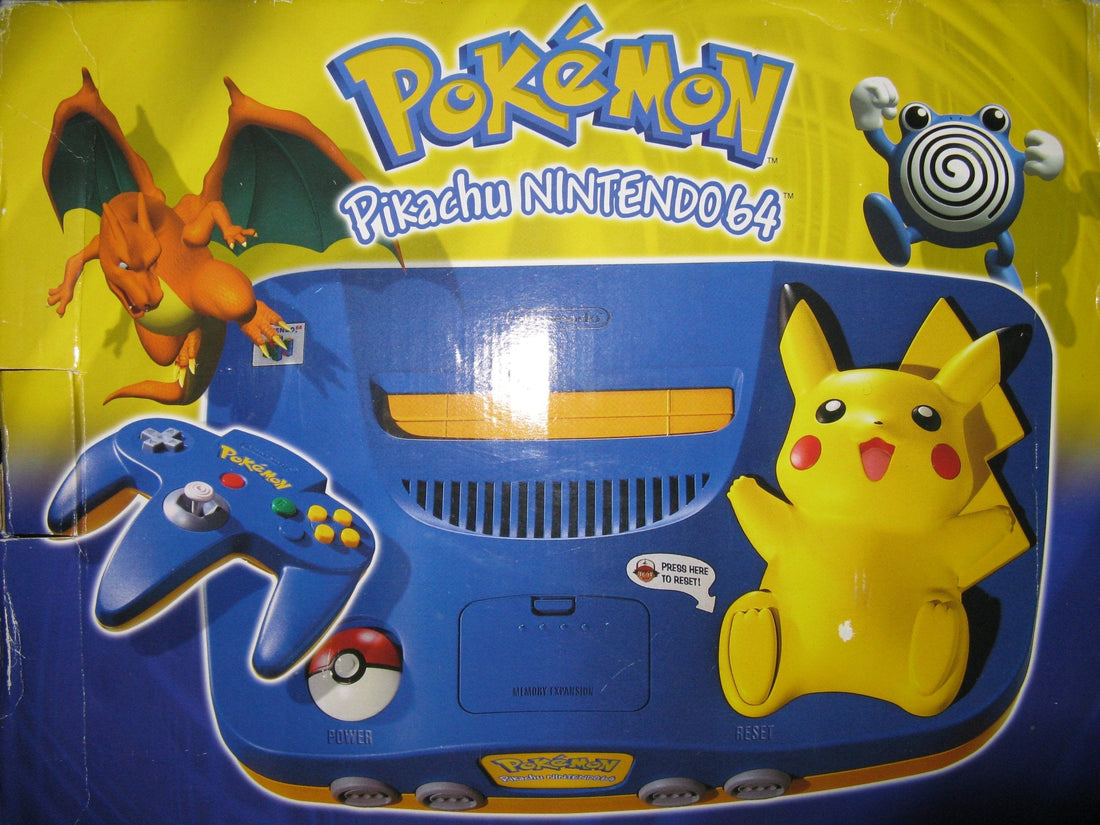 Pokémon Nintendo 64 games and collector items