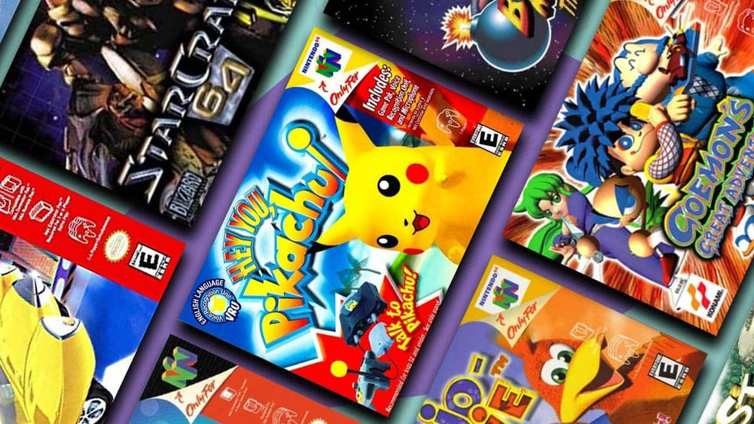 Collector-grade Pokémon Nintendo 64 games and authentic cartridges