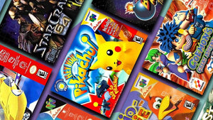 Collector-grade Pokémon Nintendo 64 games and authentic cartridges