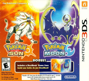 Pokémon Sun and Moon Nintendo 3DS cartridges comparison