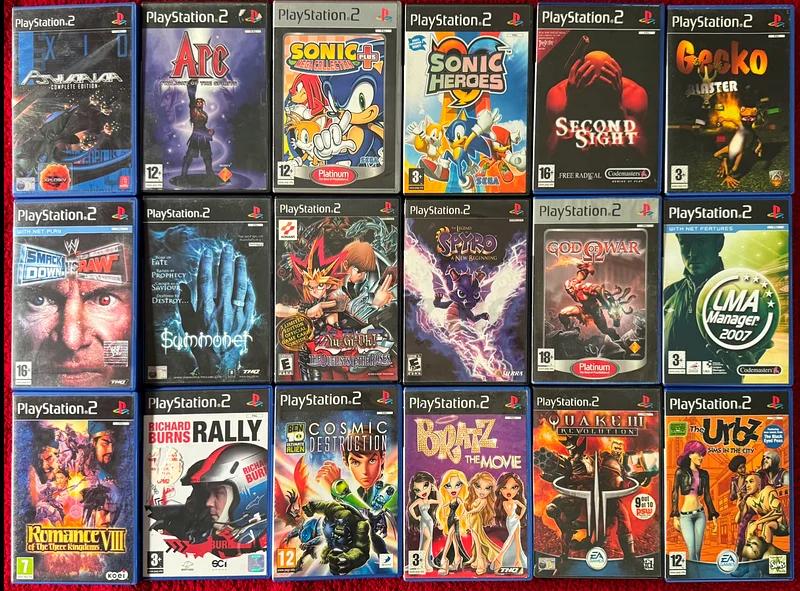Collection of best PlayStation 2 games