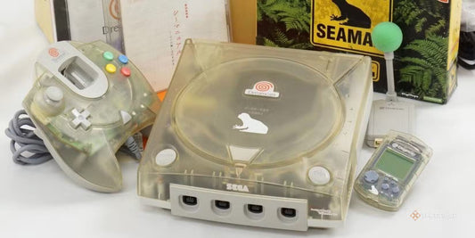 Rare limited edition retro gaming consoles from Nintendo, SEGA and PlayStation displayed as collectible gaming hardware.