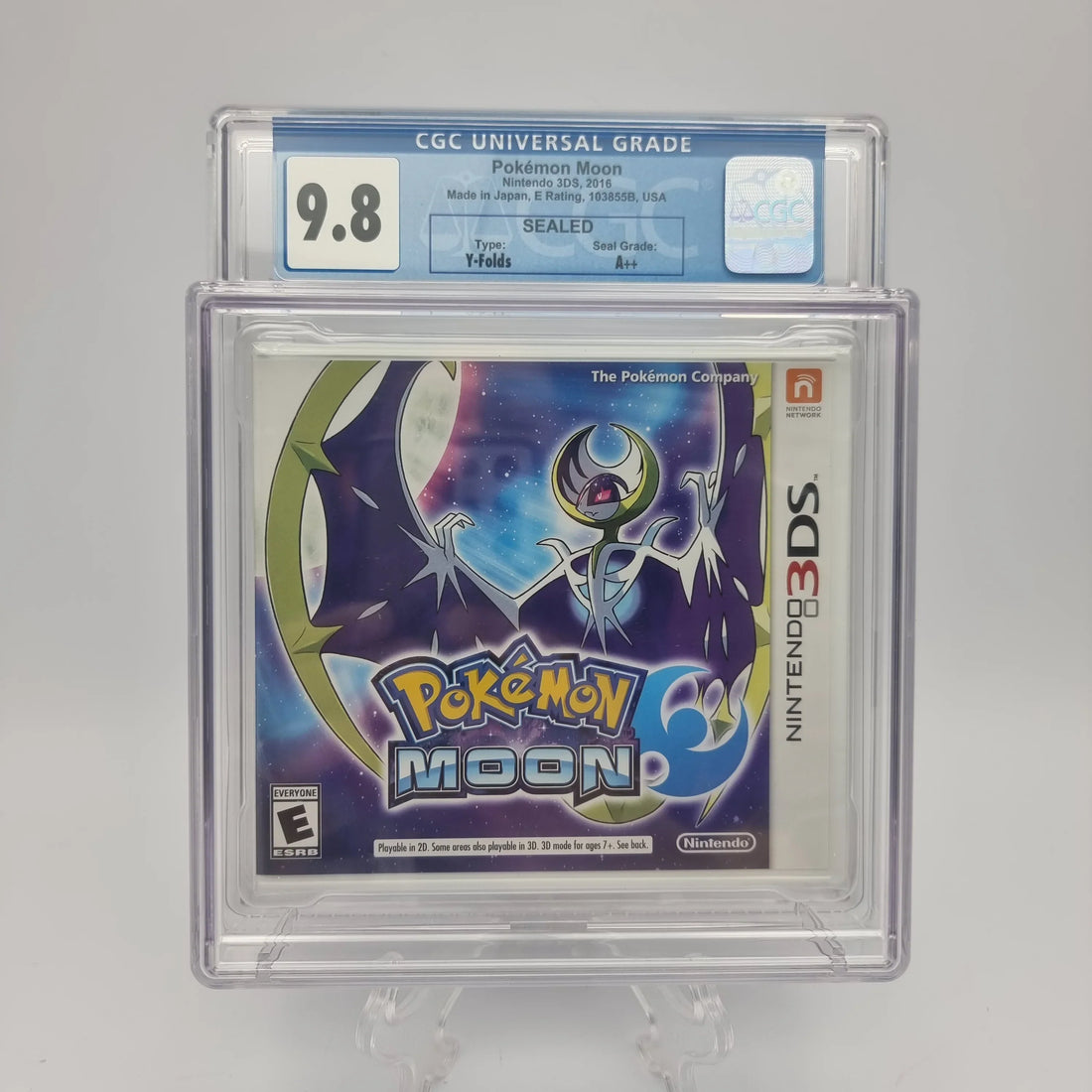 Graded and Complete-in-Box retro video games displayed alongside classic cartridges and collector editions.