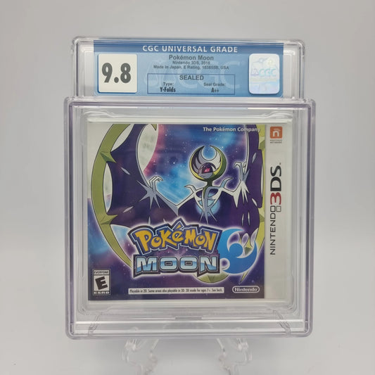 Graded and Complete-in-Box retro video games displayed alongside classic cartridges and collector editions.
