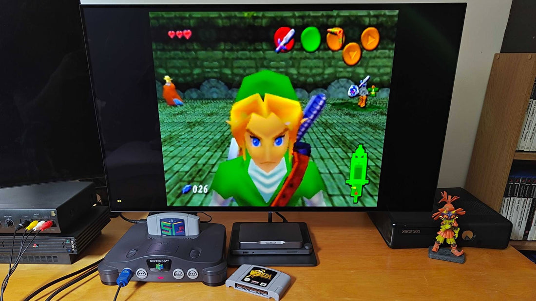 Collection of retro gaming consoles worth collecting in 2026 including PlayStation, Nintendo, Sega, and classic handheld systems.