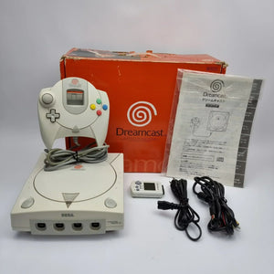 Sega Dreamcast console with controller