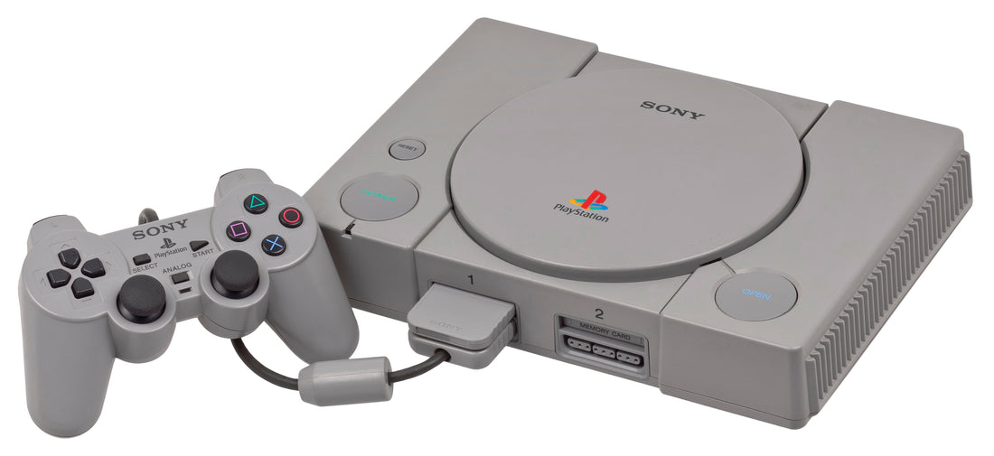 Sony PlayStation 1 console released in different regional versions