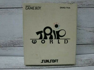Trip World Japanese Game Boy box art, a highly collectible NTSC-J handheld title