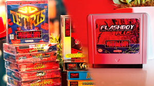 Authentic Nintendo Virtual Boy game cartridges for retro gaming collectors