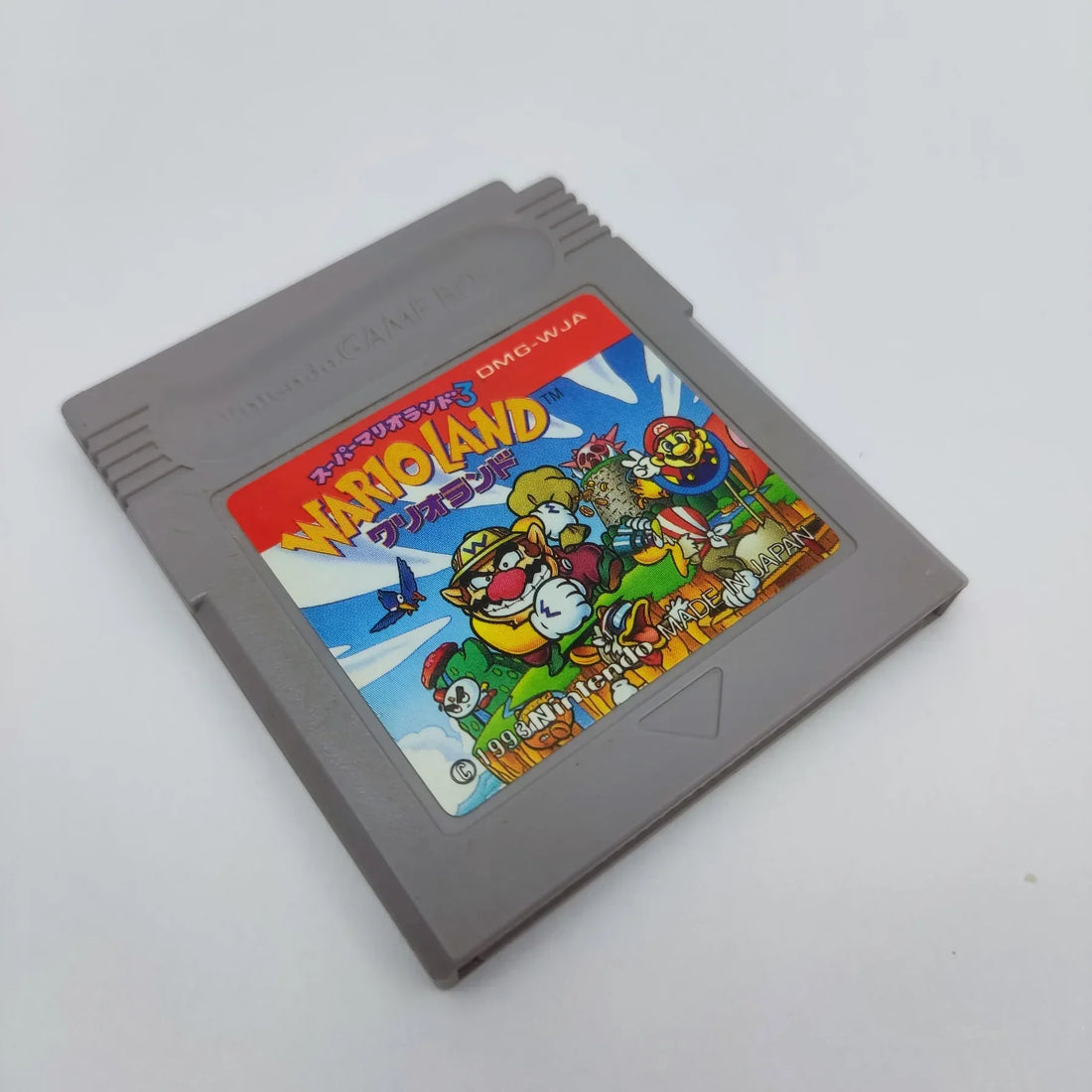 Authentic Wario Land Super Mario Land 3 Game Boy cartridge available at Retros.ae UAE