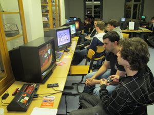 Classic retro gaming consoles and vintage video games displayed for collectors and enthusiasts in 2026.