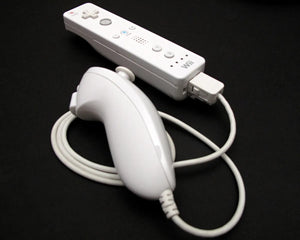 Nintendo Wii Remote and Nunchuck controller setup