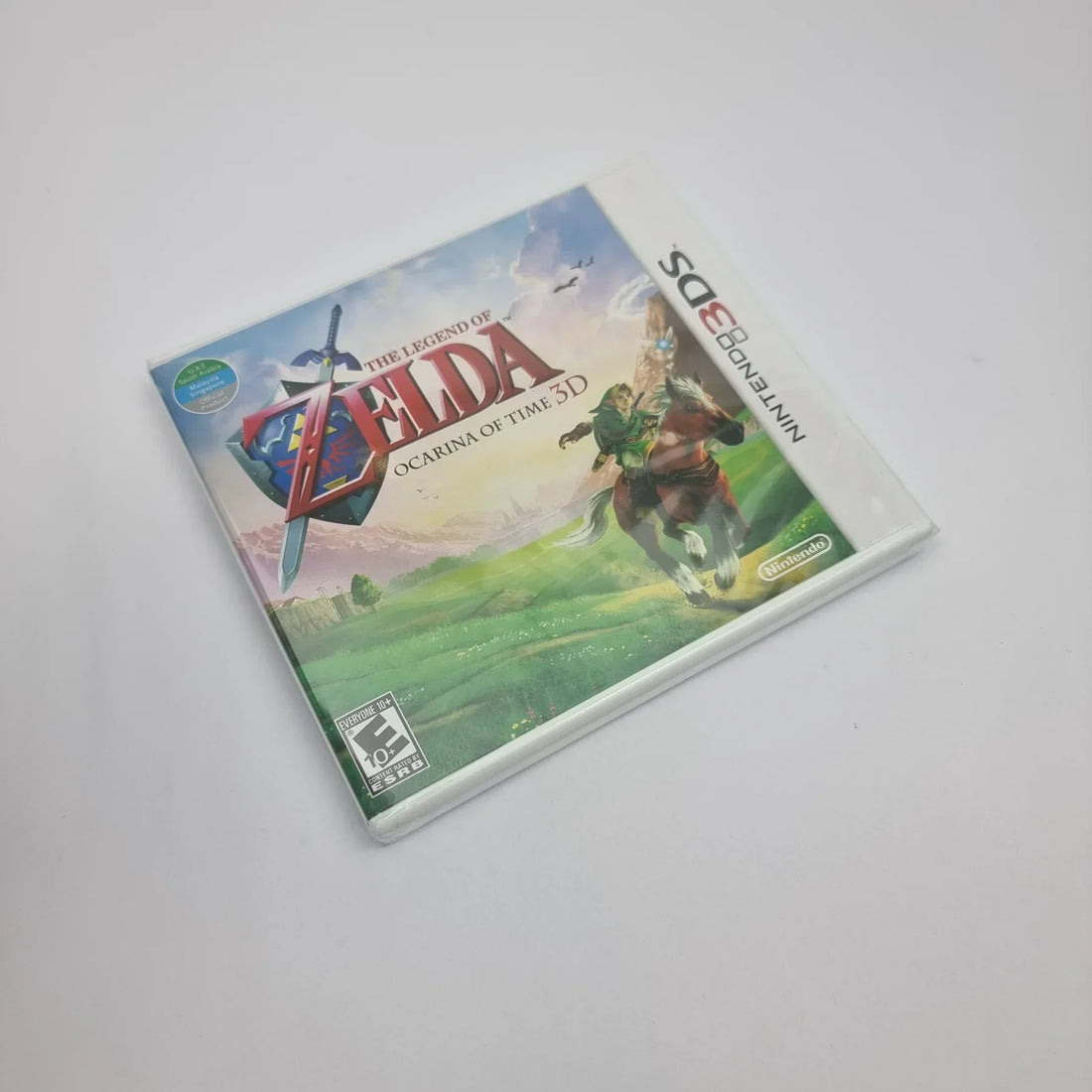 Authentic Zelda Ocarina of Time 3D Nintendo 3DS cartridge available at Retros.ae UAE