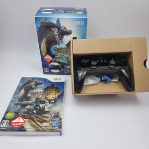 Wii Monster Hunter 3 with Controller Pack