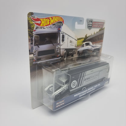 HotWheels - Team Transport: Mercedes-Benz 300 SL / Euro Hauler