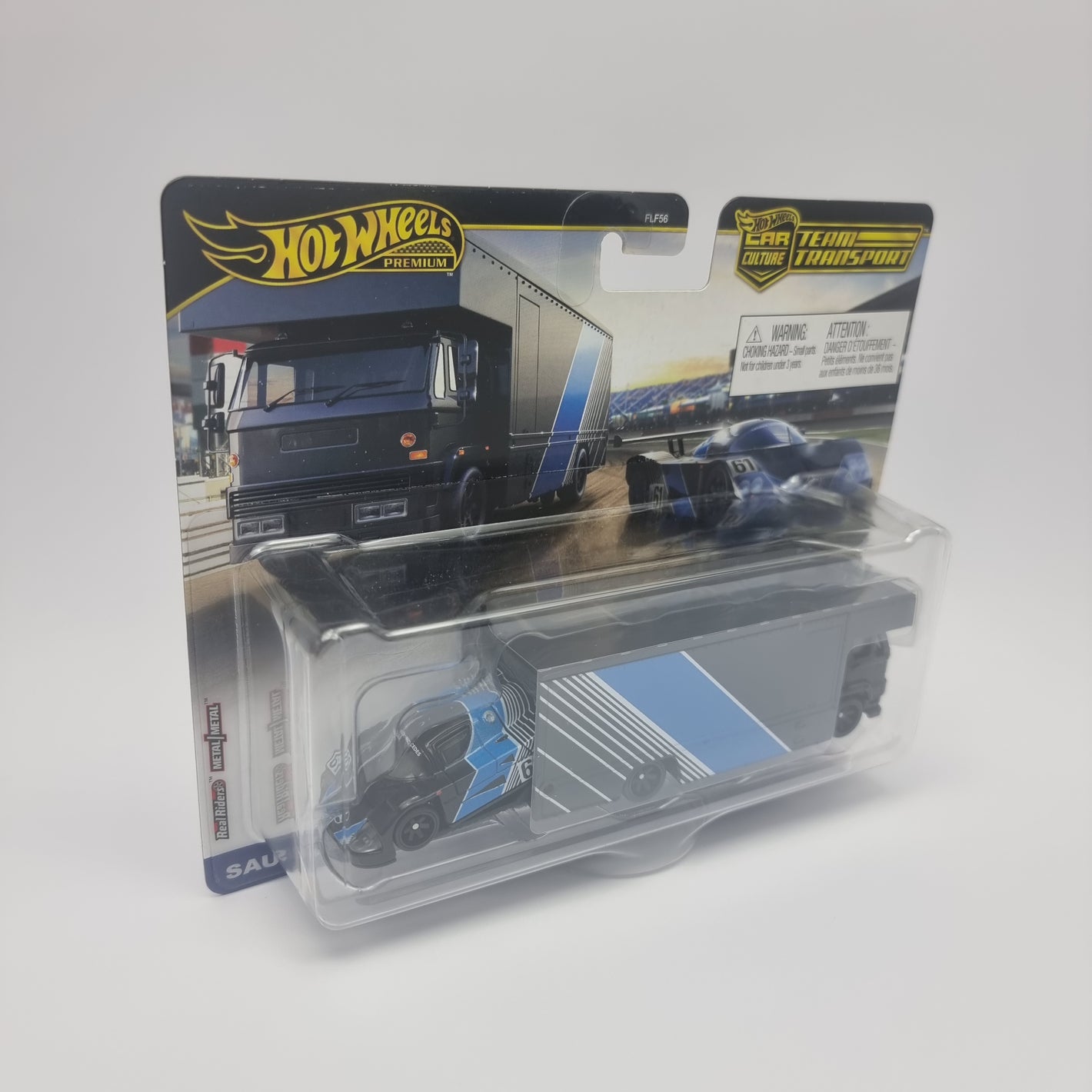 HotWheels - Team Transport: Sauber-Mercedes C9 / Fleet Flyer
