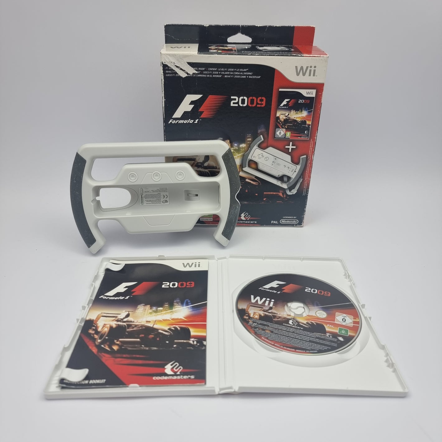 F1 2009 + Racing Wheel