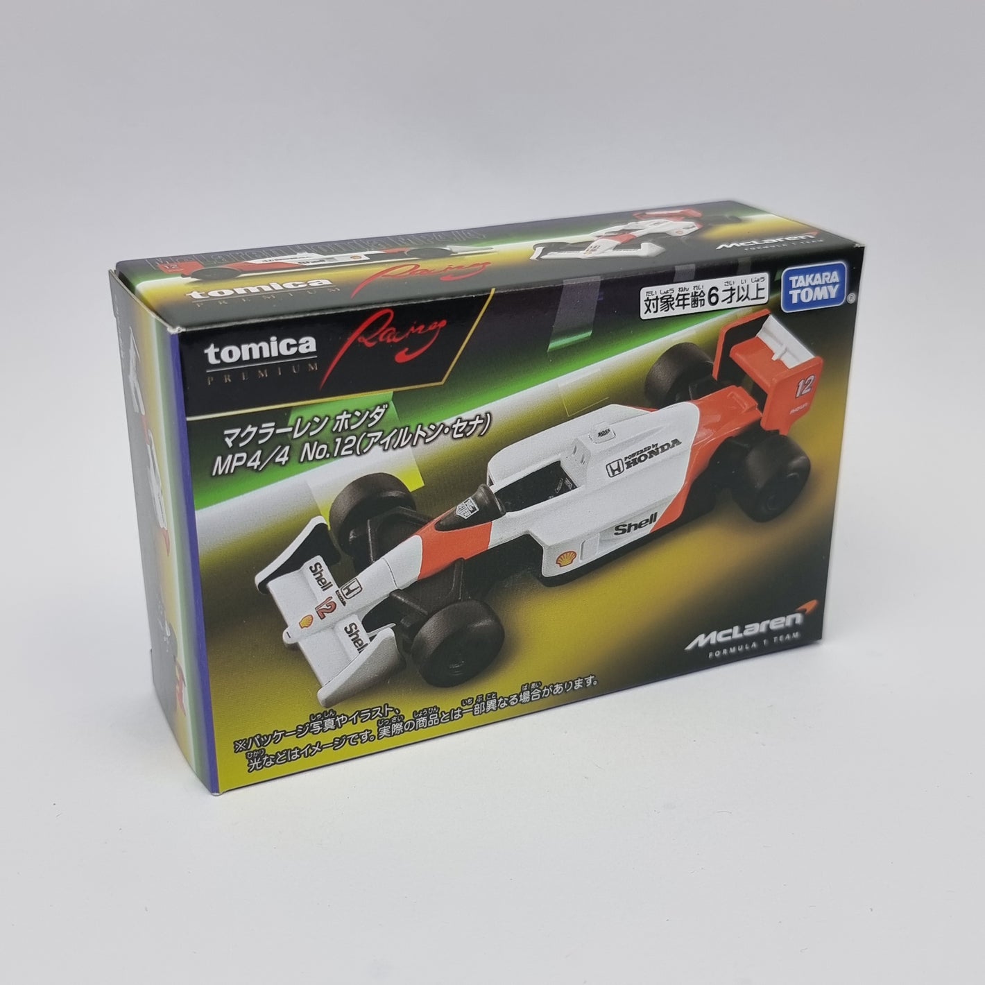 Tomica - Premium Racing McLaren Honda MP4/4 No.12
