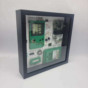 Deconstructed Nintendo Gameboy Pocket Green