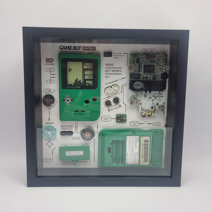 Deconstructed Nintendo Gameboy Pocket Green