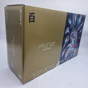 Sony PlayStation 2 Fat -  Mobile Suit Z Gundam Hyakushiki Gold Pack