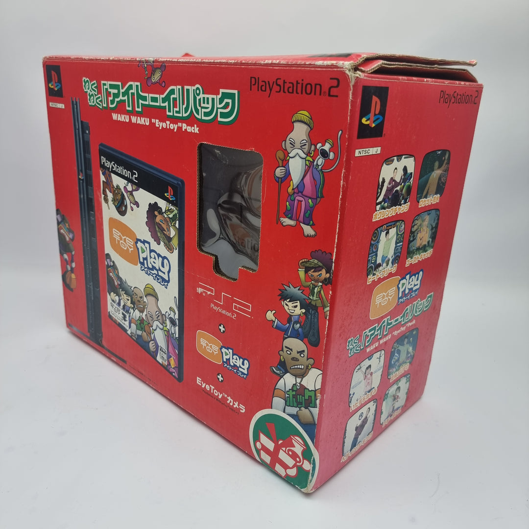 PlayStation 2 Japonaise NTSC-J Avec EyeToy - Console PS2 Japan En Bon état - Pour Collectionneurs