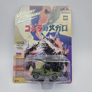 Johnny Lightning - WWII MB Jeep Willys (Godzilla vs. Megalon)