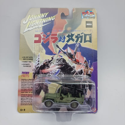 Johnny Lightning - WWII MB Jeep Willys (Godzilla vs. Megalon)
