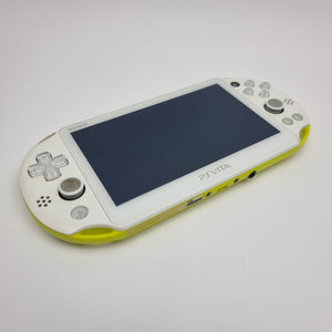 Sony PSVITA 2000 (White/Neon Green) - Modded