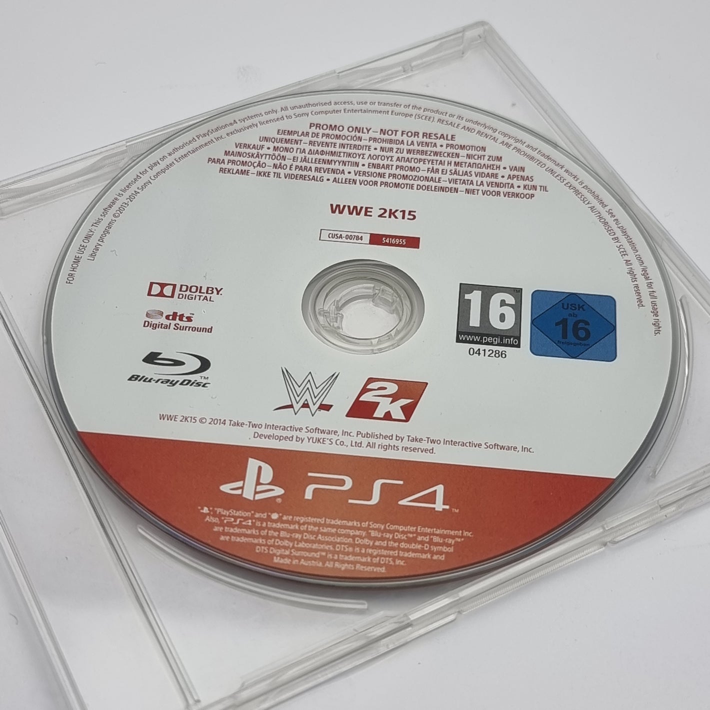 WWE 2K15 (Promotional Disc)