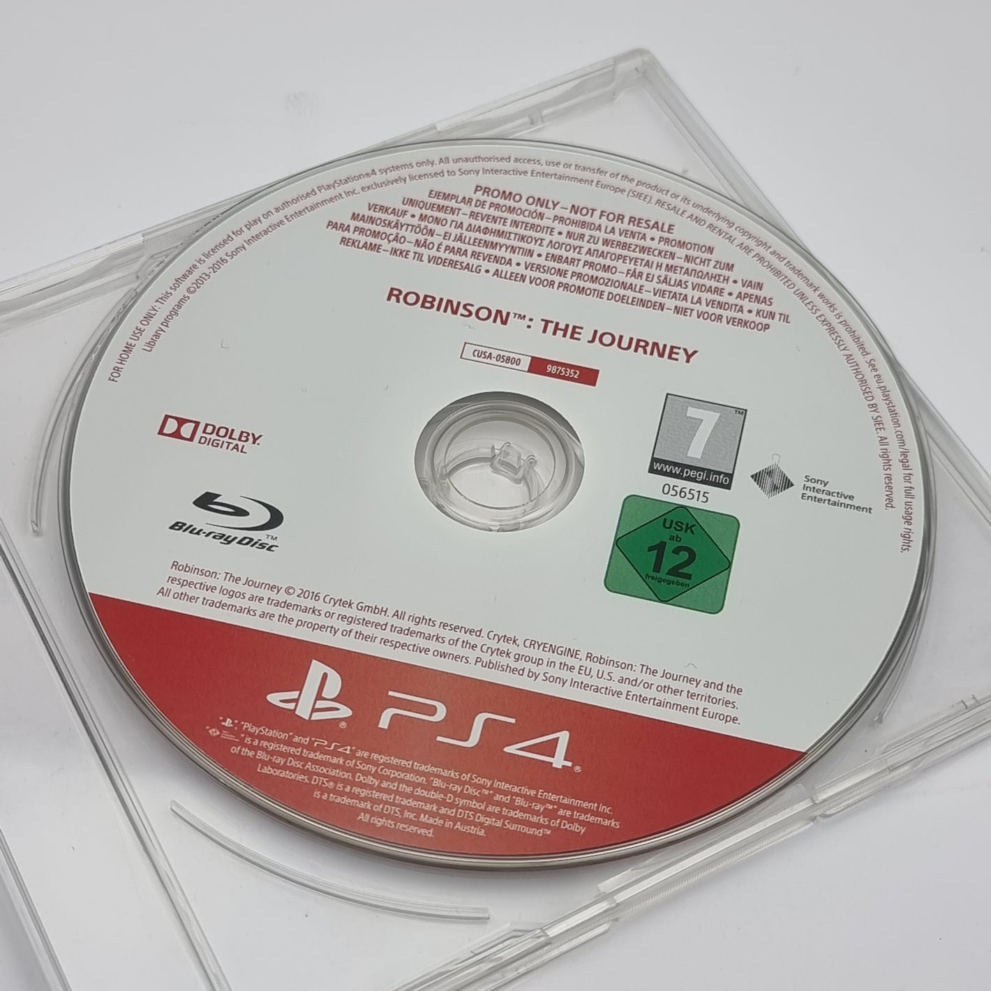 Robinson: The Journey (Promotional Disc)