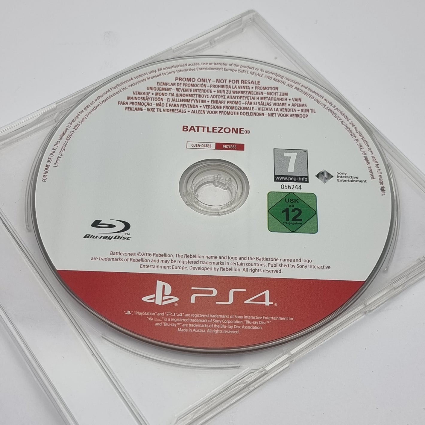 Battlezone (Promotional Disc)