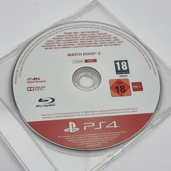 Watch Dogs 2 (Promotional Disc)