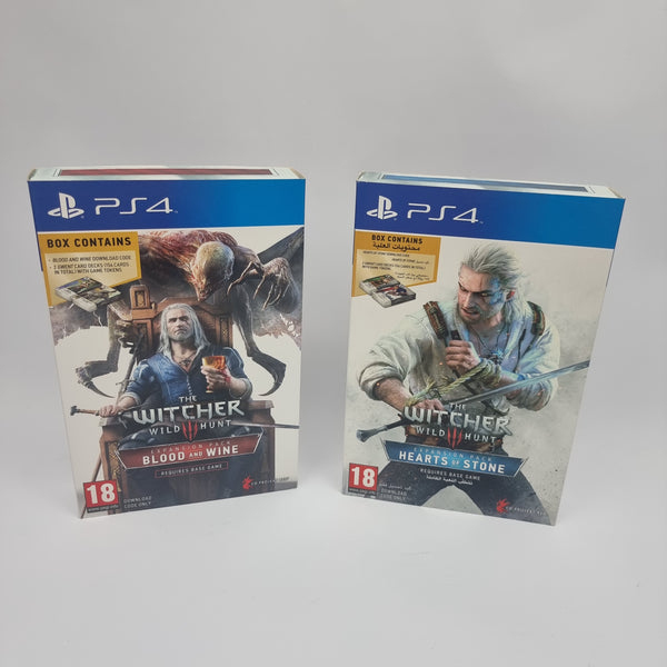 The Witcher - Wild Hunt (Expansion Pack - Hearts of Stone & Blood and Wine) Set