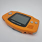 Game Boy Advance with Customized power adapter (Spicy Orange)